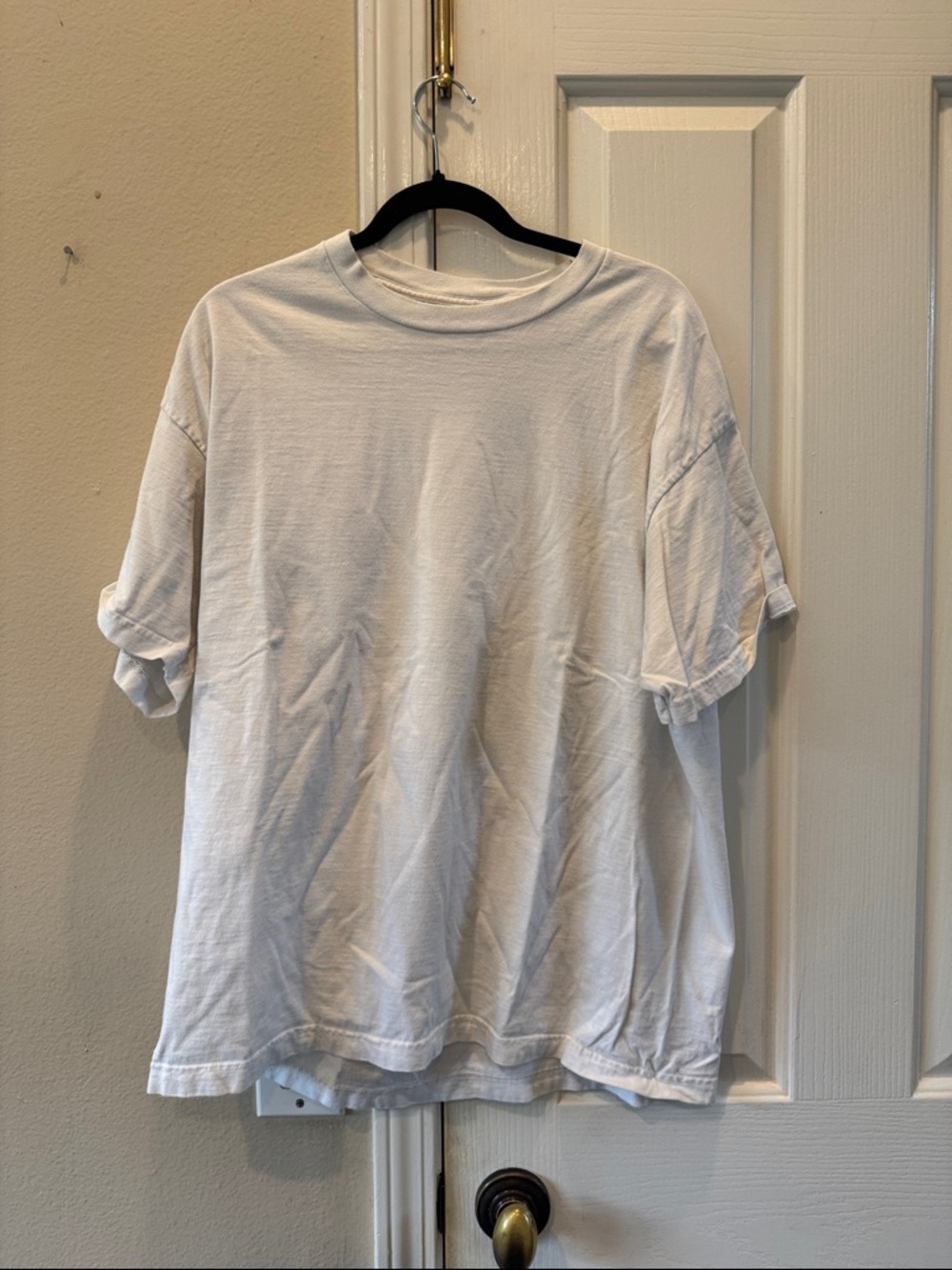 Classic Men's Crew Neck T-Shirt - White